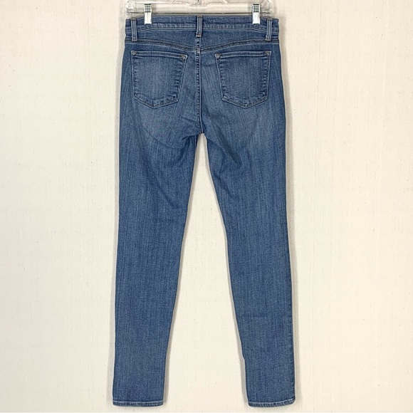J Brand Distressed Mid-Rise Super Skinny Jeans in 'Revenge' Wash - Size 28 - Picture 9 of 16